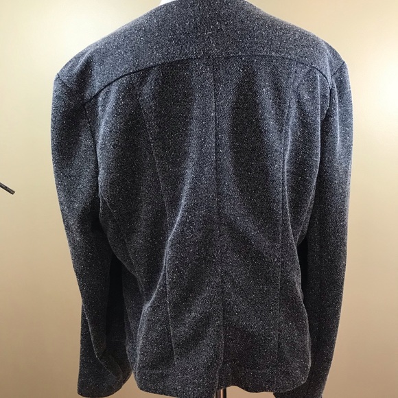 Catherine Malandrino Runway Style XL Gray Jacket - Picture 3 of 8